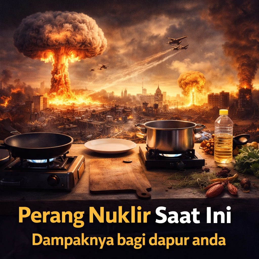 Dampak perang israel dengan iran ke dapur kita